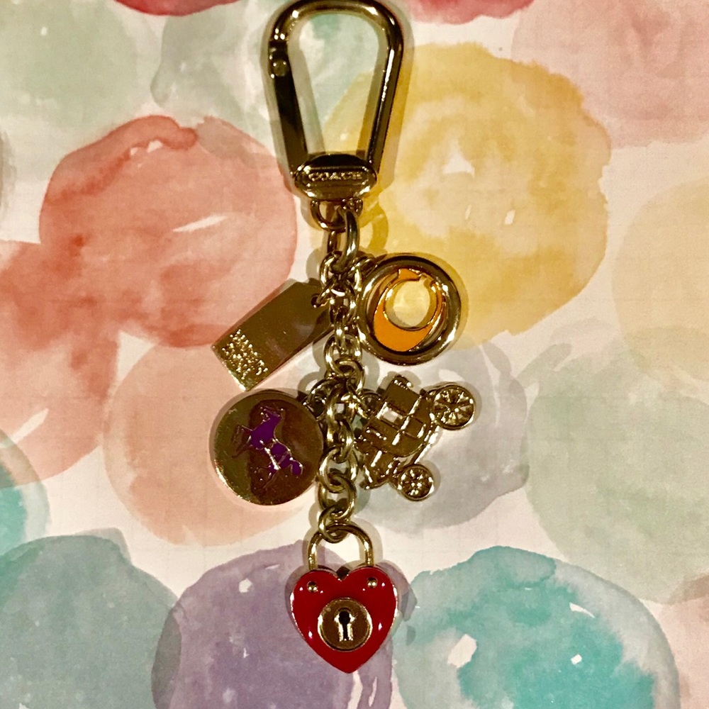 Coach charm